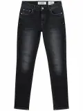 Jean Femme Noir Délavé – Coupe Skinny – 8 Denim