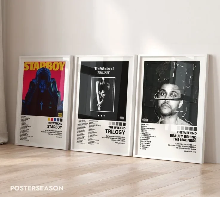 Cadres Spotify The Weeknd