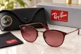 Lunettes de Soleil Ray-Ban Erika Metal RB3539 – Écaille et Verres Rosés