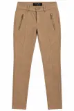 Pantalon Femme MIAO – Beige Camel – Coupe Slim – Taille M