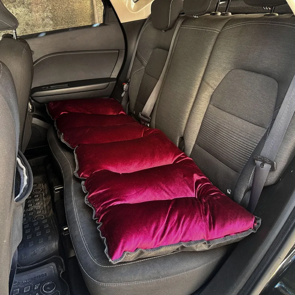 Pack Housse de Protection Siège Auto en Velours Rembourrée Confortable et Moelleux 3PCS – طقم أفرشة مقاعد السيارة جد مريحة