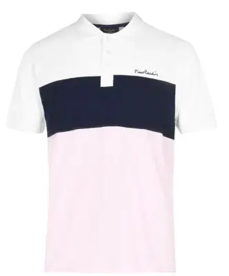 Polo Pierre cardin Manches courtes 3 BANDES