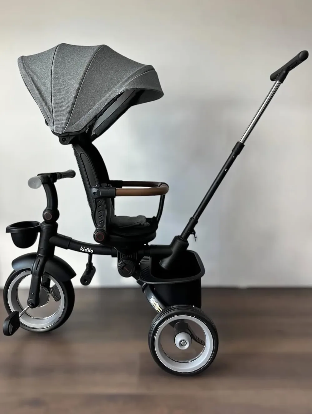 Vélo Poussette 7en1 guidon parental réglable – Kidil0