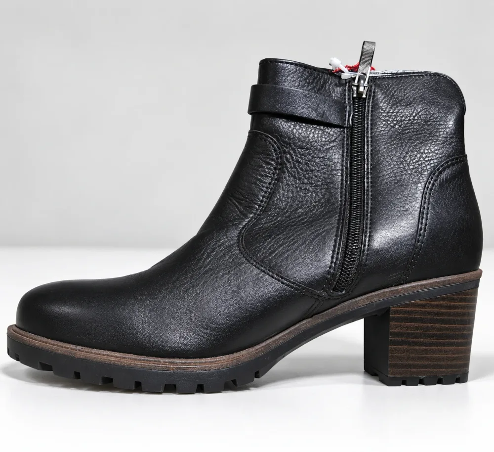 Bottines ARA HighSoft noires à talon – Cuir