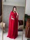 فستان سهرة من الأرغونزا الفاخرة
