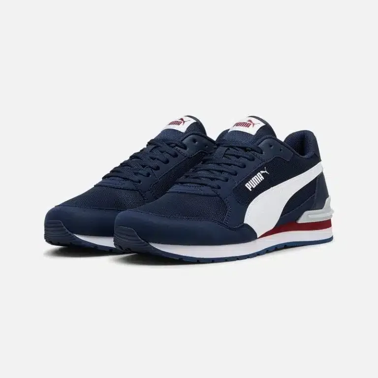 Puma St Runner V4 Mesh Bleu Marine