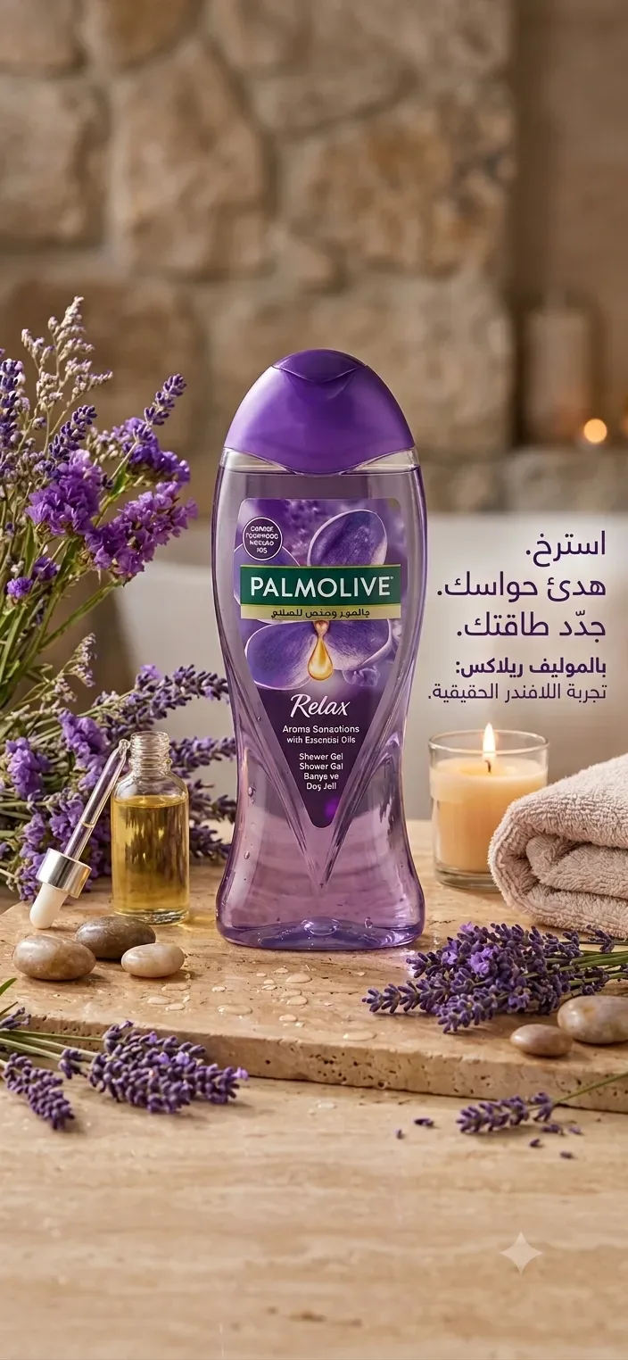 Palmolive جال دوش بعطر اللافندر 500ml