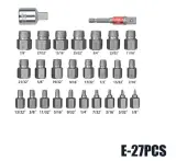 CAISSE extracteurs de vis à tête 27PCS