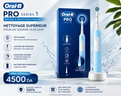 Brosse à dents électrique oral b