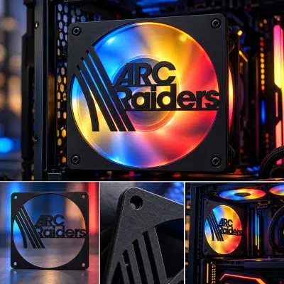 🟡 ARC Raiders Fan Cover 120mm – BOB_LAB