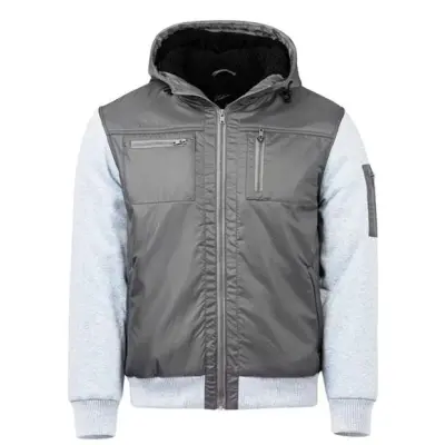 Veste Fabric Fleece-Lined Couleur
