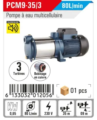 Pompe à eau multicellulaire