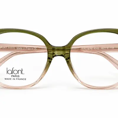 Monture Optique LAFONT Paris – Modèle HÉRITIÈRE – Design Papillon Bicolore