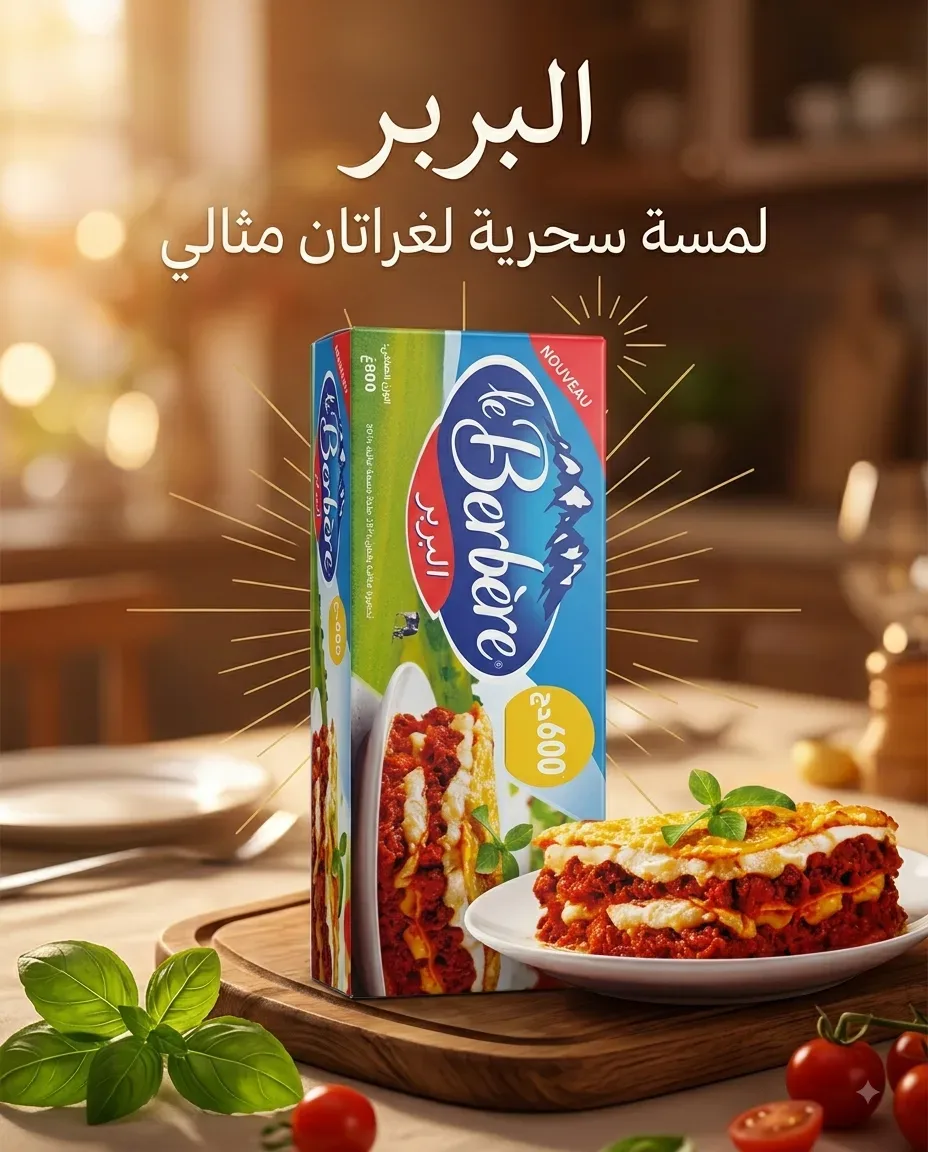 Le berbère تحضيرة جبنية 800غ