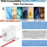 Chargeur Original Type C - Super VOOC 80W - OnePlus