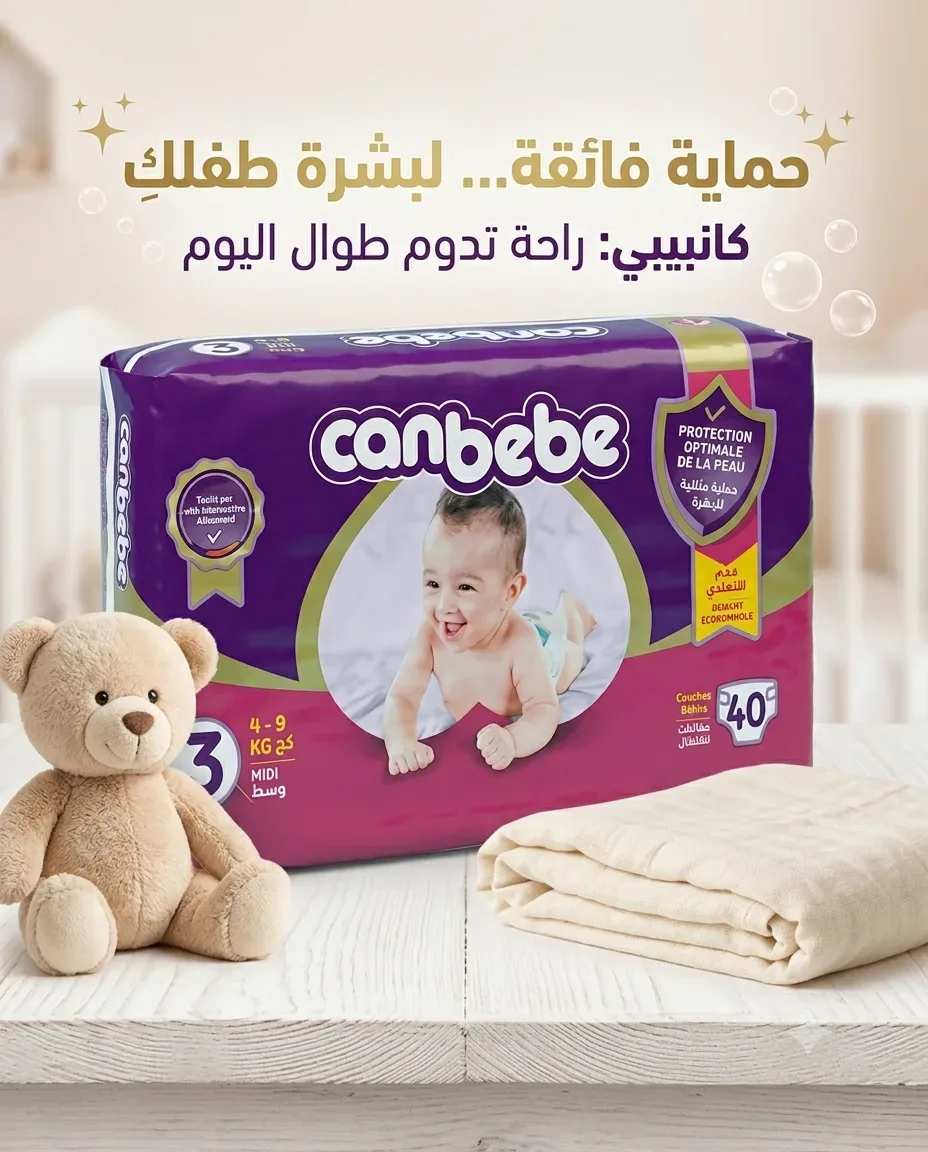 Canbebe حفاظة 3-40