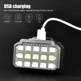 Lampe Frontale LED Rechargeable avec UV SQ-818-UV - مصباح الرأس القابل للشحن بإضاءة مزدوجة