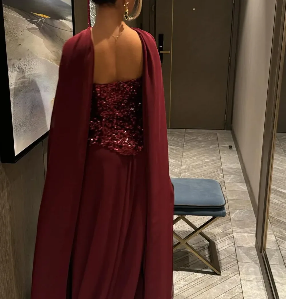 ✨ فستان السهرة Cap Pailleté ✨