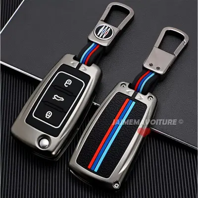 Coque clé pour VW Polo Golf Passat Seat Leon Ibiza Skoda