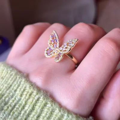 Bague papillon