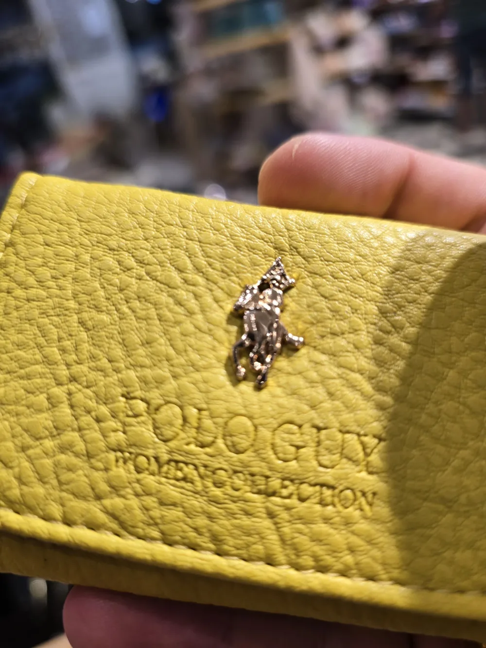 Petit portefeuille compact "Polo Guy" – Women Collection