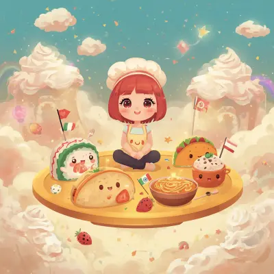 قصة رقمية للاطفال Chef chloe's flying feast