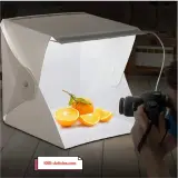 Mini Box Light LED, portable, pliable, double lumière