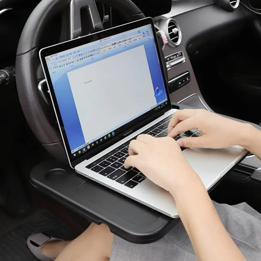 Plateau de Volant de Voiture Polyvalent Double Face - طاولة عجلة القيادة المحمولة للسيارة