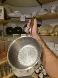 Poêle "Art Collection" – Inox 18/8 – Fond Martelé Effet Vague