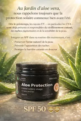 Crème Solaire Aloe Protection SPF 50