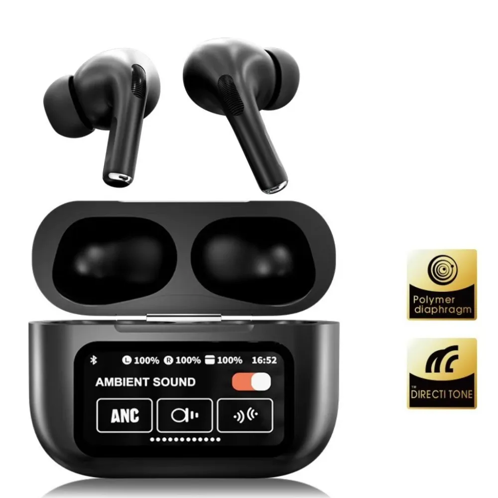 Écouteurs AIRBUDS avec Réduction de Bruit ANC/ENC – سماعات بعزل الصوت الخارجي