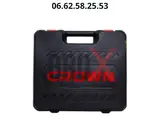 Perceuse Visseuse sans fil 13mm 18V 2 Batteries 1.5AH avec valise CROWN CT21056LM-1.5-BMC