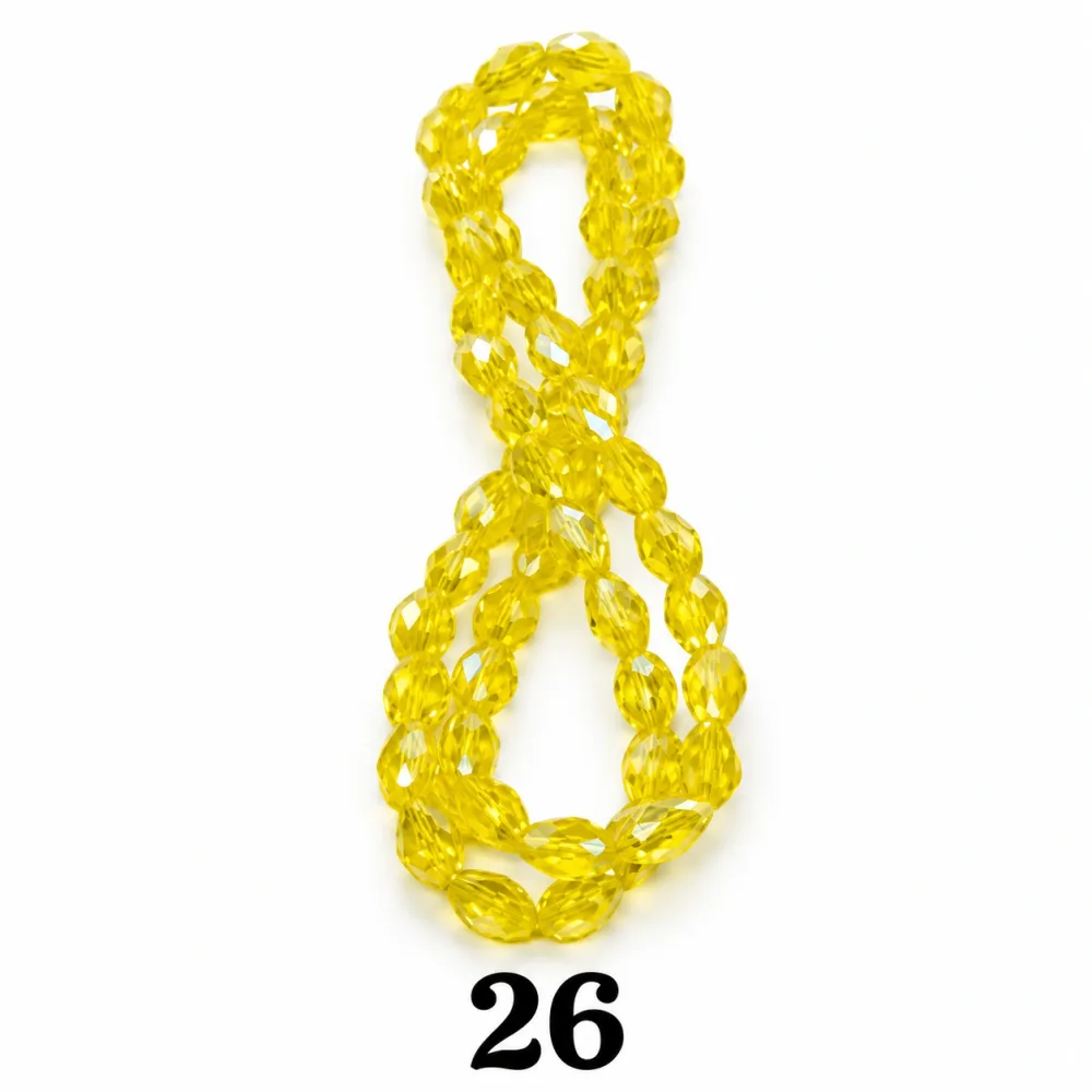 Cristal Goute 8*11 Qty:10 fil