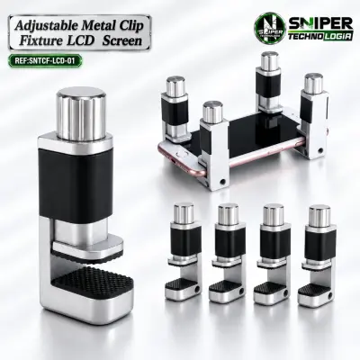 Adjustable Metal Clip Fixture LCD Screen