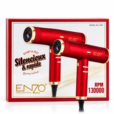 Sèche Cheveux ENZO Selincieux & Rapide EN-1801 Salon 130000 tr/min