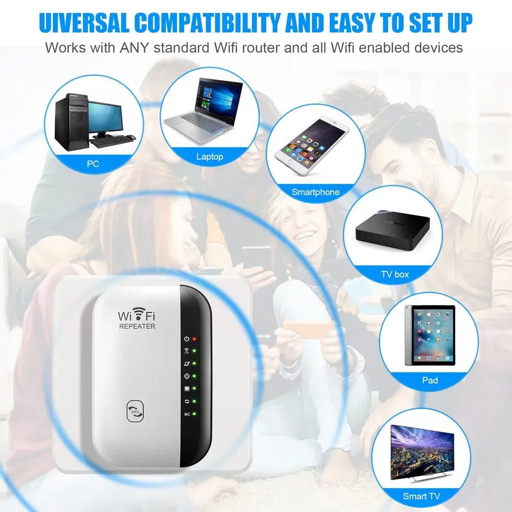 Répéteur WiFi sans fil pour PC