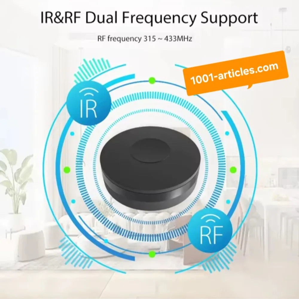 Module IR / RF / WIFI, Smart Remote Controller, Télécommande Universelle Tuya Smart.