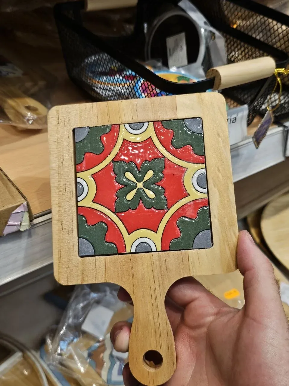 🎨 PETITE PLANCHETTE DÉCORÉE - CARREAU CÉRAMIQUE