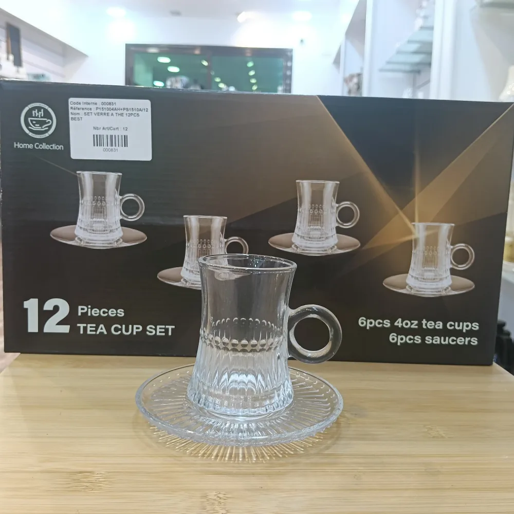 VERRE A THE 12 PIECES