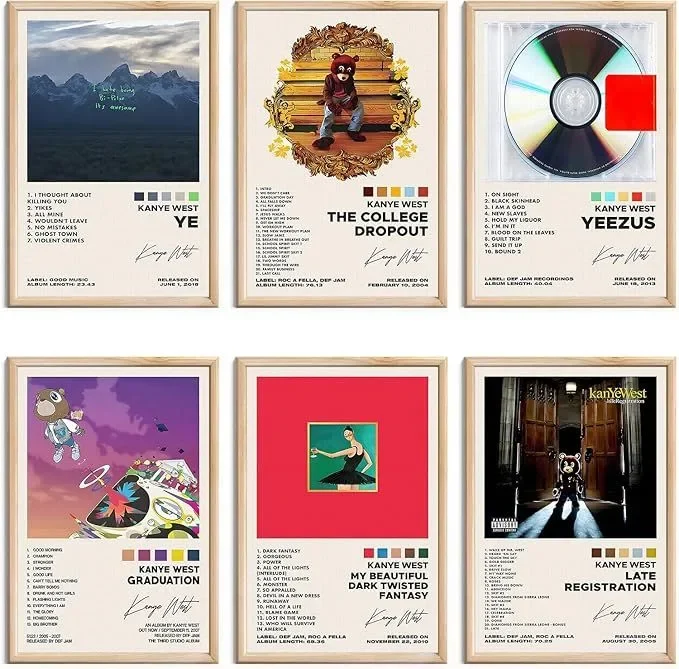 Cadres Spotify Kanye West