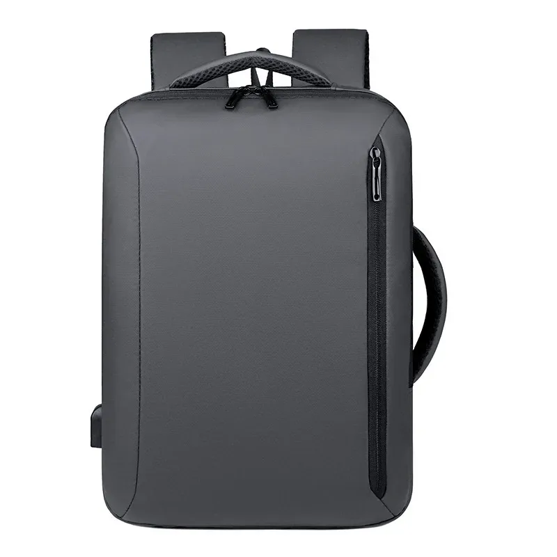 Sac à Dos Business Voyage pour Homme Convertible en Sac à Main Poche Extensible Vert SACHM01V - حقيبة ظهر للرجال متعددة الاستخدامات للكمبيوتر المحمول