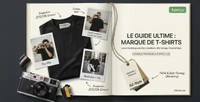 Le Guide Ultime Pour Lancer Sa Marque de T-shirts De Zéro