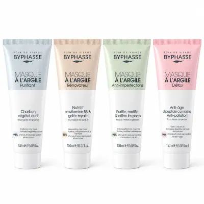 BYPHASSE Masque à l’Argile 150ml