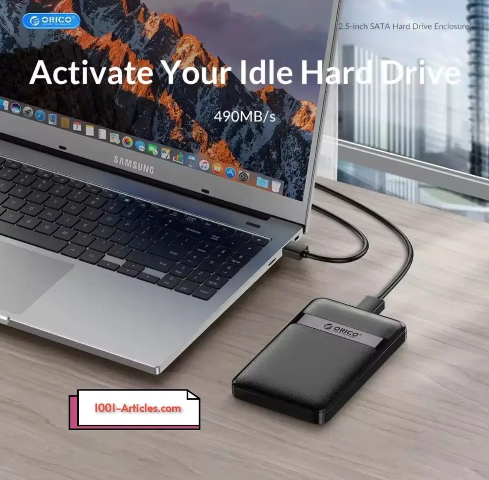 Boîtier Externe ORICO - SATA SSD / HDD 2.5