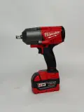🔥 طقم مفتاح صدمات لاسلكي Milwaukee 21V Brushless – قوة خارقة وعزم احترافي لكل الأعمال 🔧⚡