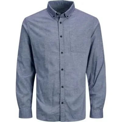 Chemise jack & jones unie manches longues Plain