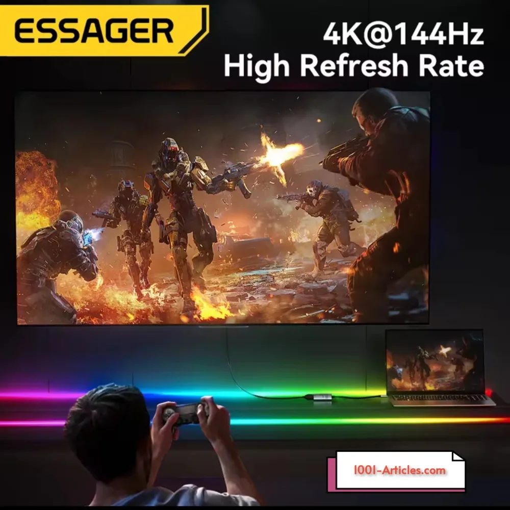 Adaptateur HDMI vers USB Type C - Essager