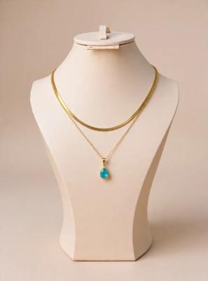 Collier "Goutte d'Orient" – Acier 316L (Édition Limitée 2026)