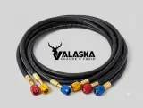 JEU FLEXIBLE 3PCS- R134A-BLACK-90CM
