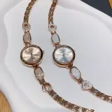 Montre GEDI Élégance — Bracelet Rose Gold & Perles Nacrées